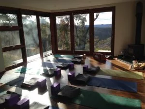 Yoga Shala at the Blue Mountains Yoga and Meditation Retreat