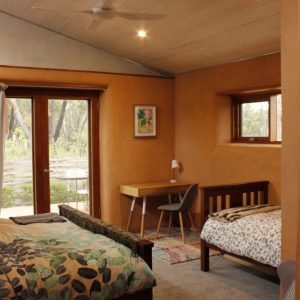 Room at the Blue Mountains bush retreat