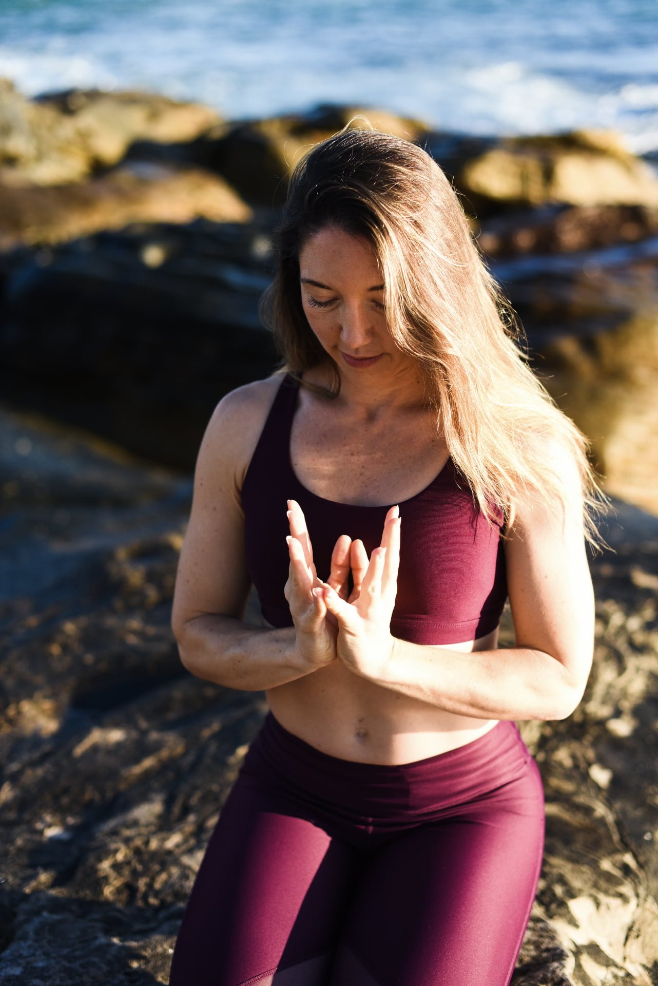 Kat Clayton Yoga Lotus Mudra