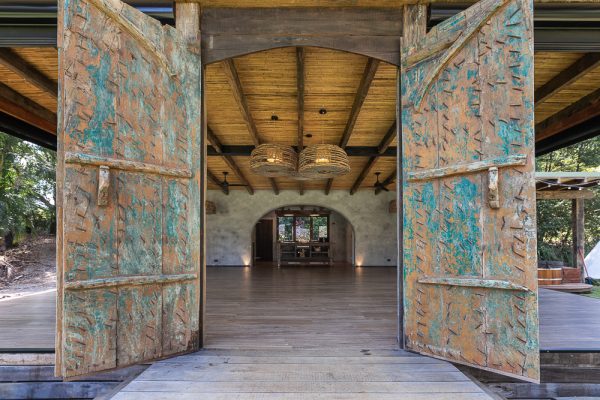 Yoga shala, practice and wellness retreat space at BlueGreen Sanctuary in NSW